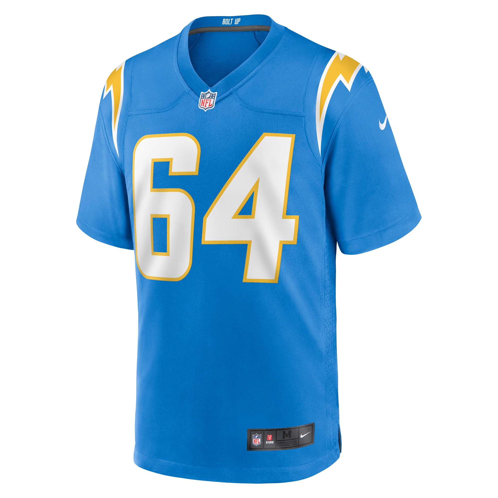 Los Angeles Chargers Brenden Jaimes Powder Blue Game NFL Jersey Men's