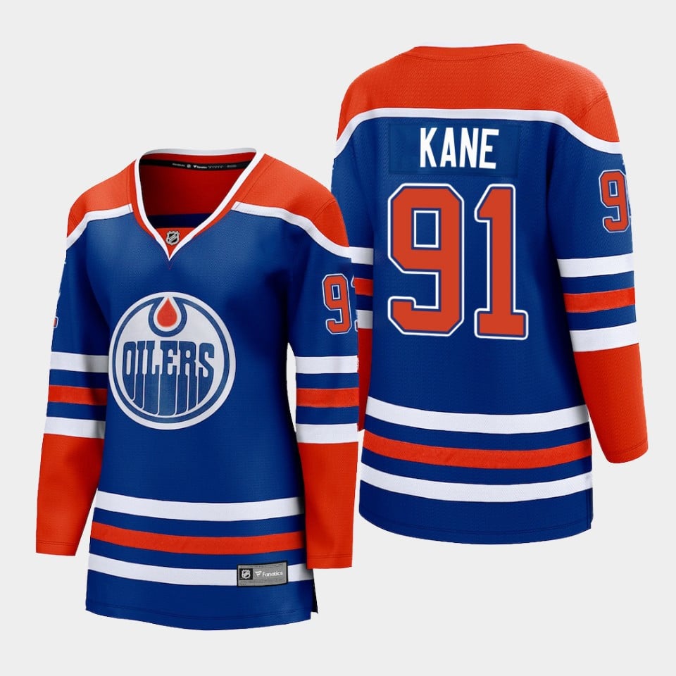 Evander Kane 19 Edmonton Oilers Home Women NHL Jersey Women's