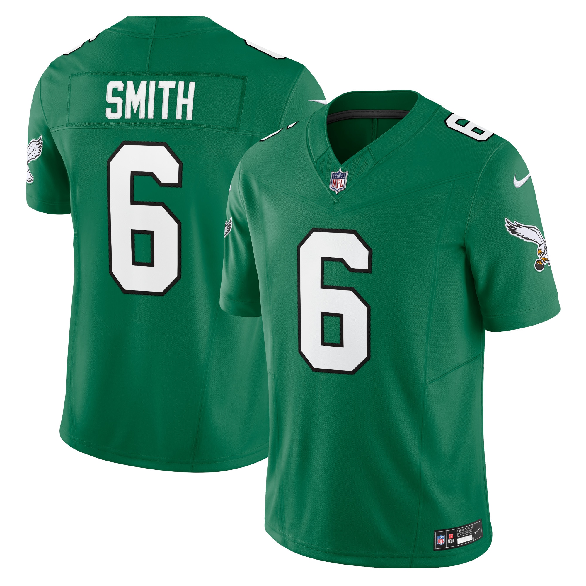 Philadelphia Eagles DeVonta Smith Kelly Green Vapor F.U.S.E. Limited NFL Jersey Men's