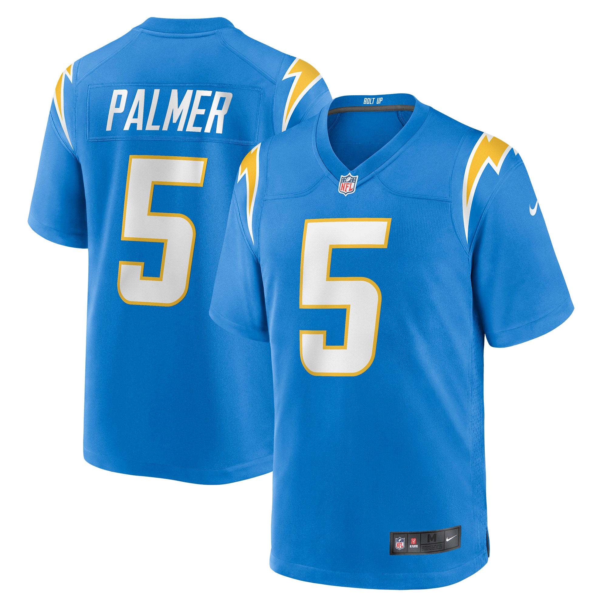 Los Angeles Chargers Joshua Palmer Powder Blue Game Player NFL Jersey Men's