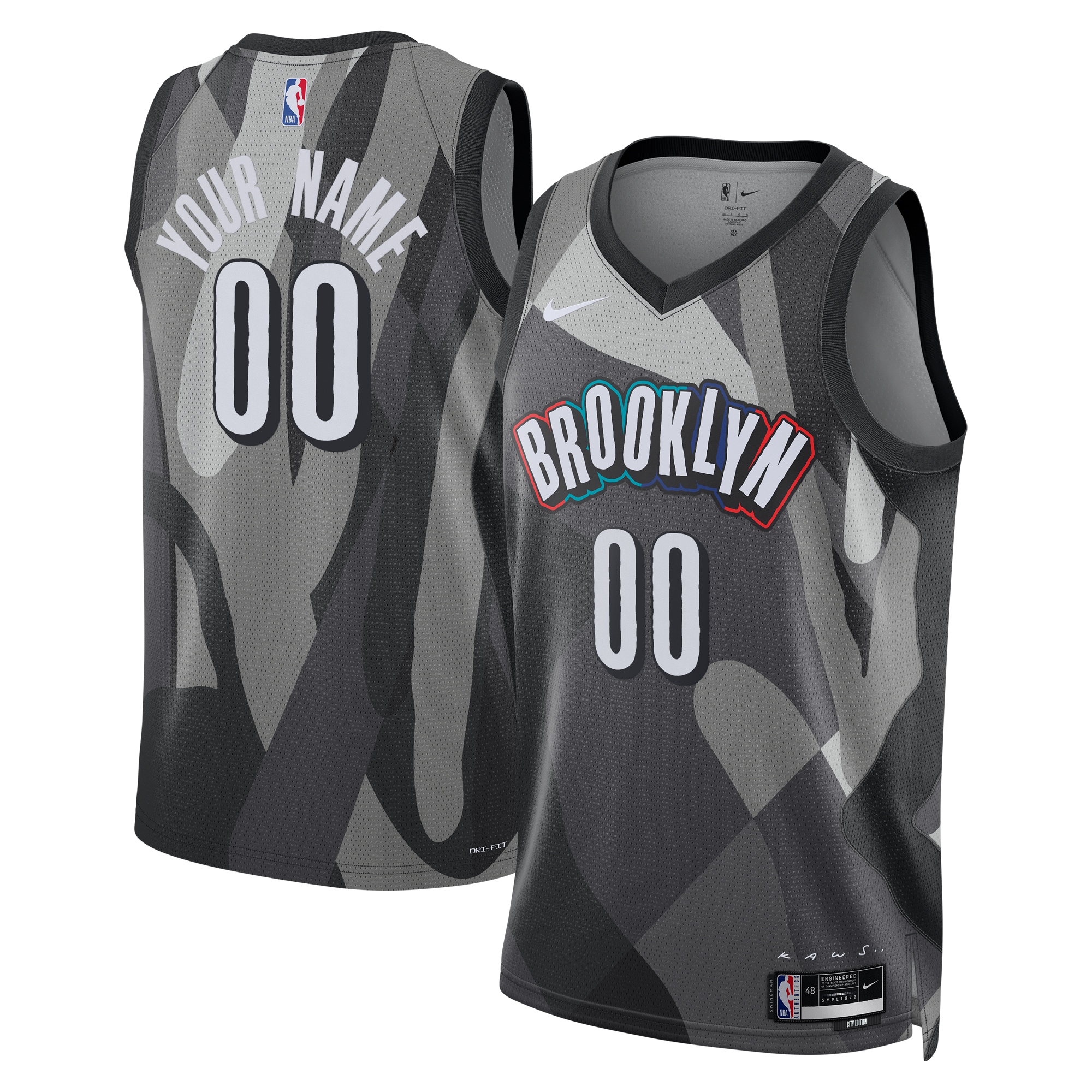 Brooklyn Nets City Edition Swingman 2024 Custom Unisex NBA Jersey Unisex
