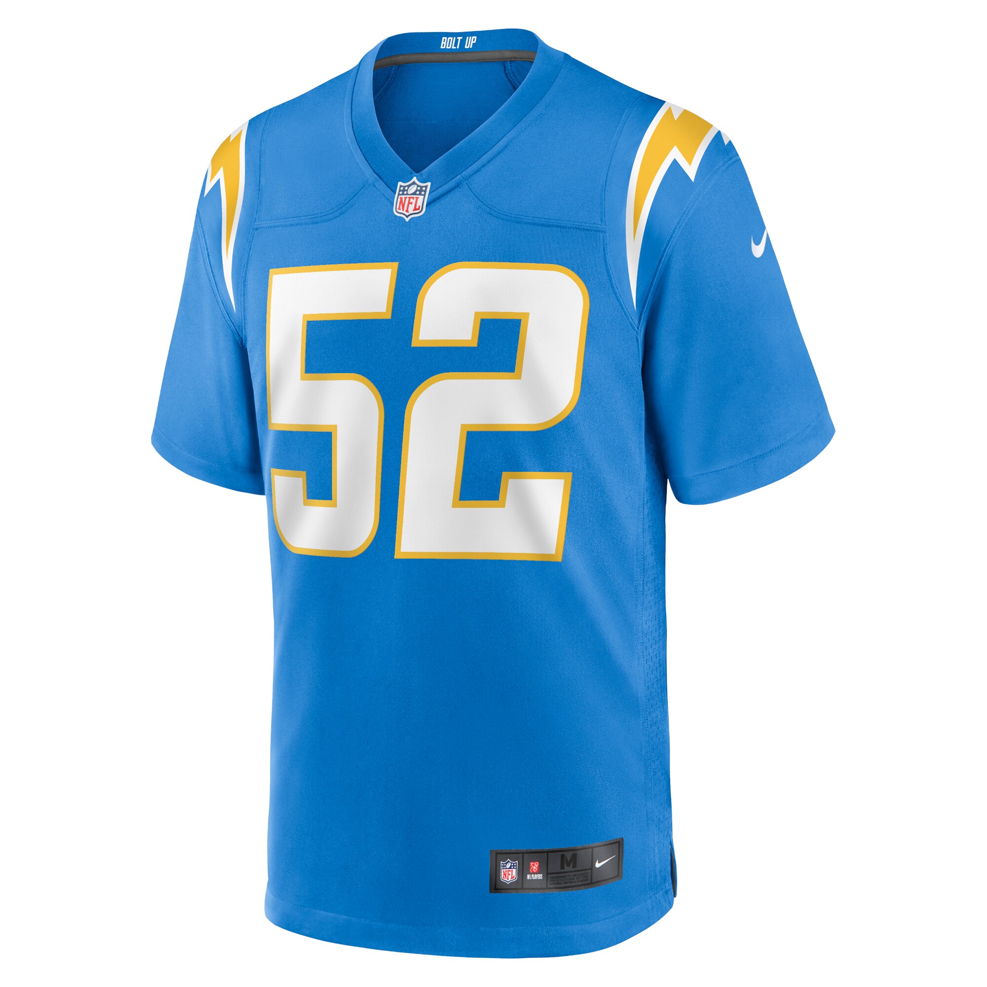 Los Angeles Chargers Khalil Mack Powder Blue Game NFL Jersey Men's