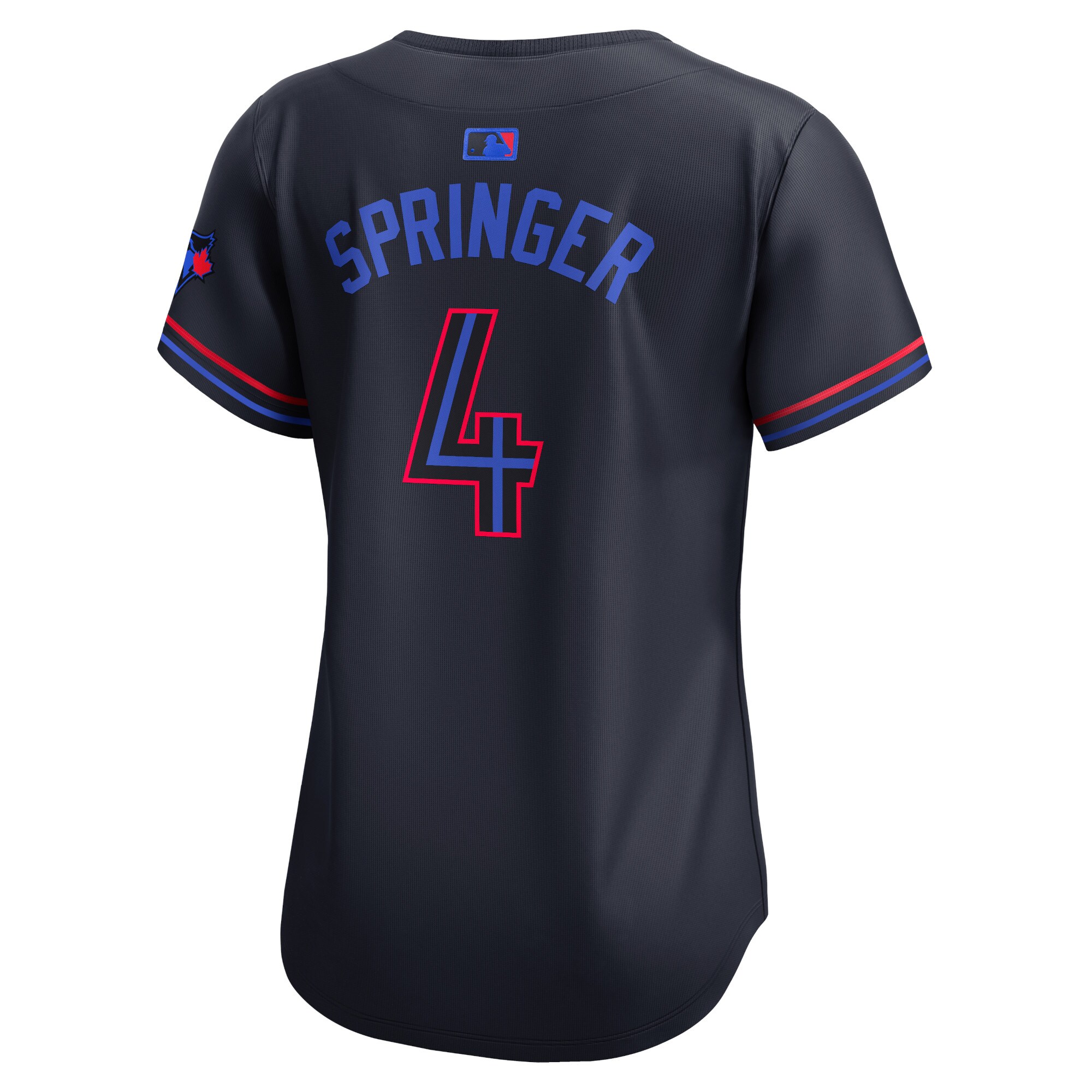 Toronto Blue Jays George Springer Navy 2024 City Connect Limited Player MLB Jersey Women's