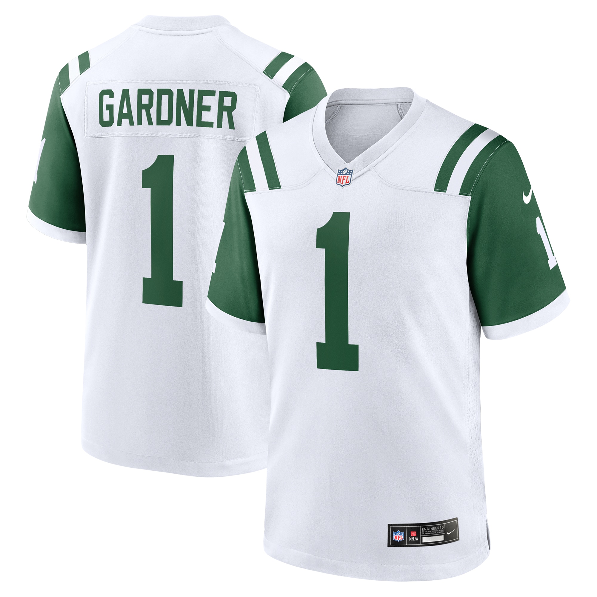 New York Jets Ahmad Sauce Gardner White Classic Alternate Game NFL Jersey Men's