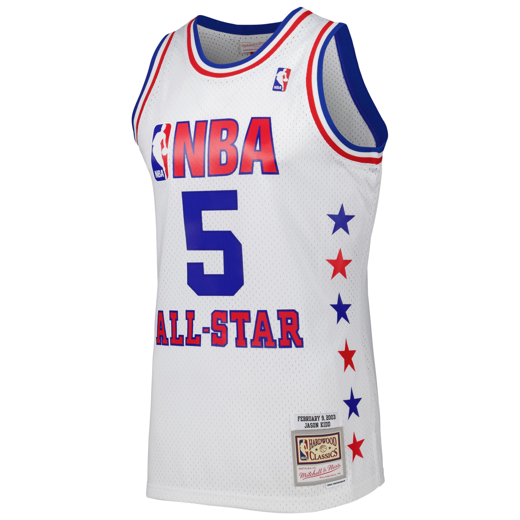 Mitchell Ness Jason Kid White Eastern Conference 2003 All Star Game Swingman NBA Jersey Men's