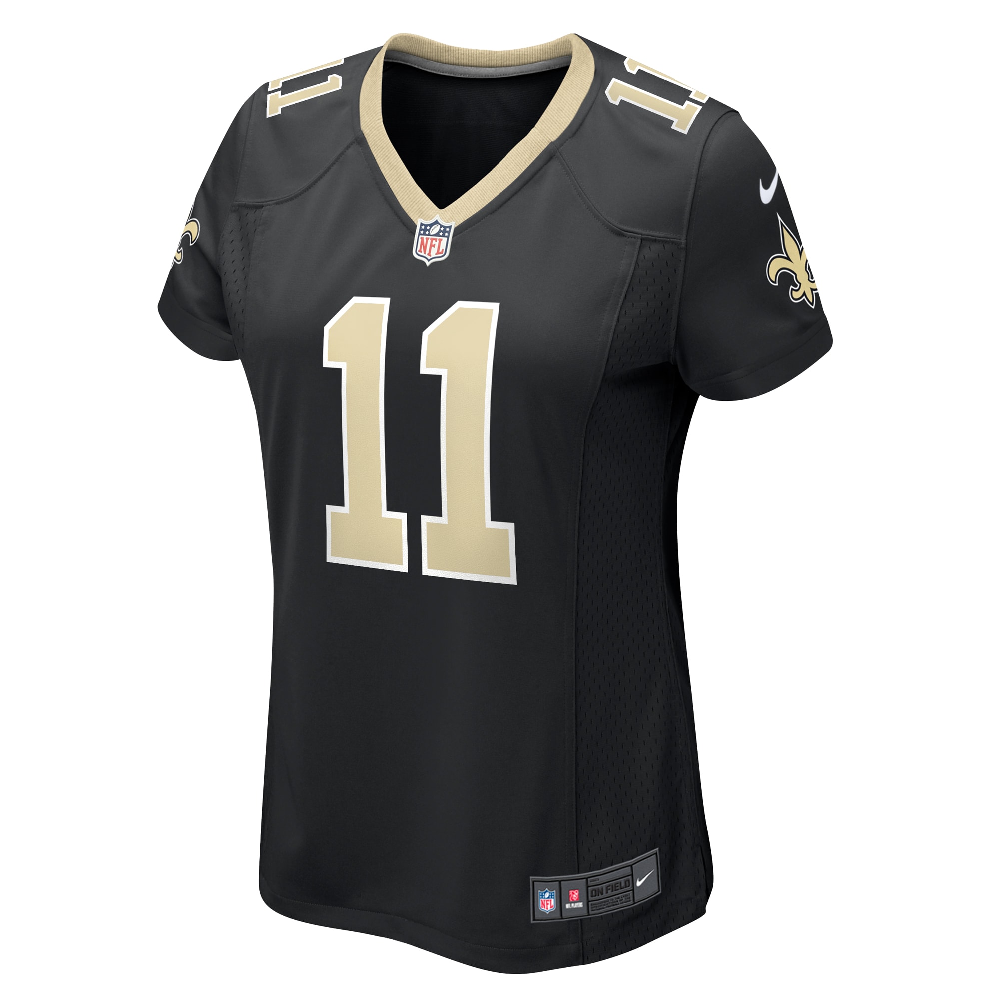 New Orleans Saints Cameron Dantzler Sr Black Game NFL Jersey Women's