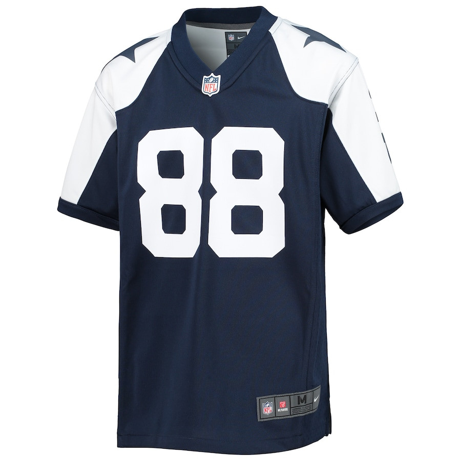CeeDee Lamb 88 Dallas Cowboys Alternate Team Game Navy NFL Jersey Youth