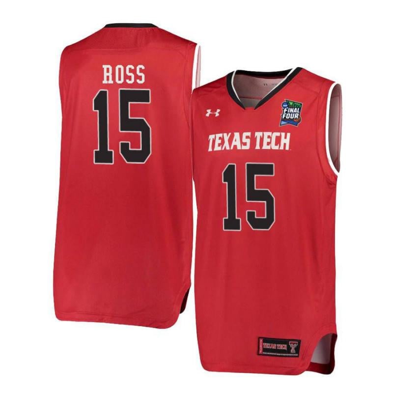 Under Armour 15 Aaron Ross Red Texas Tech Red Raiders NCAA Jersey Men's