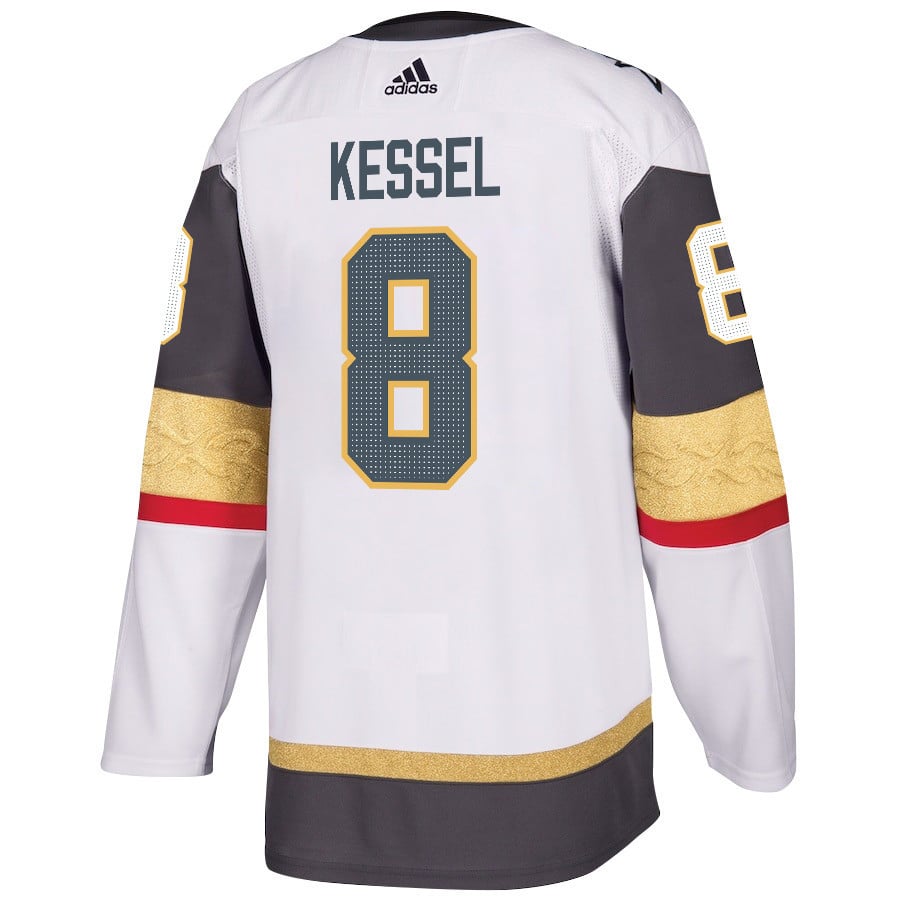 Phil Kessel 8 Vegas Golden Knights Stanley Cup 2023 Final Patch Away Breakaway White NHL Jersey Men's
