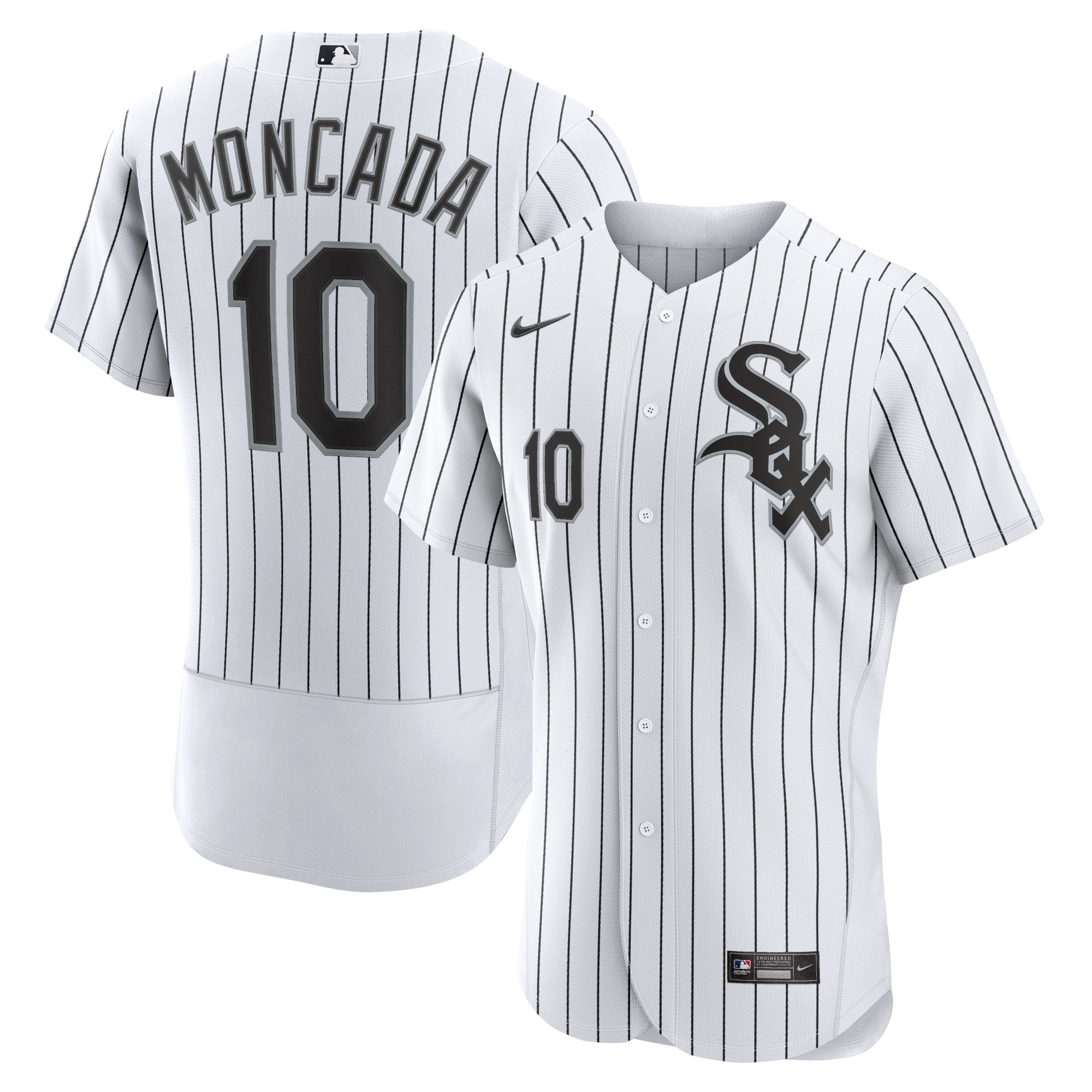 Chicago White Sox Yoan Moncada White Home Player MLB Jersey Men's