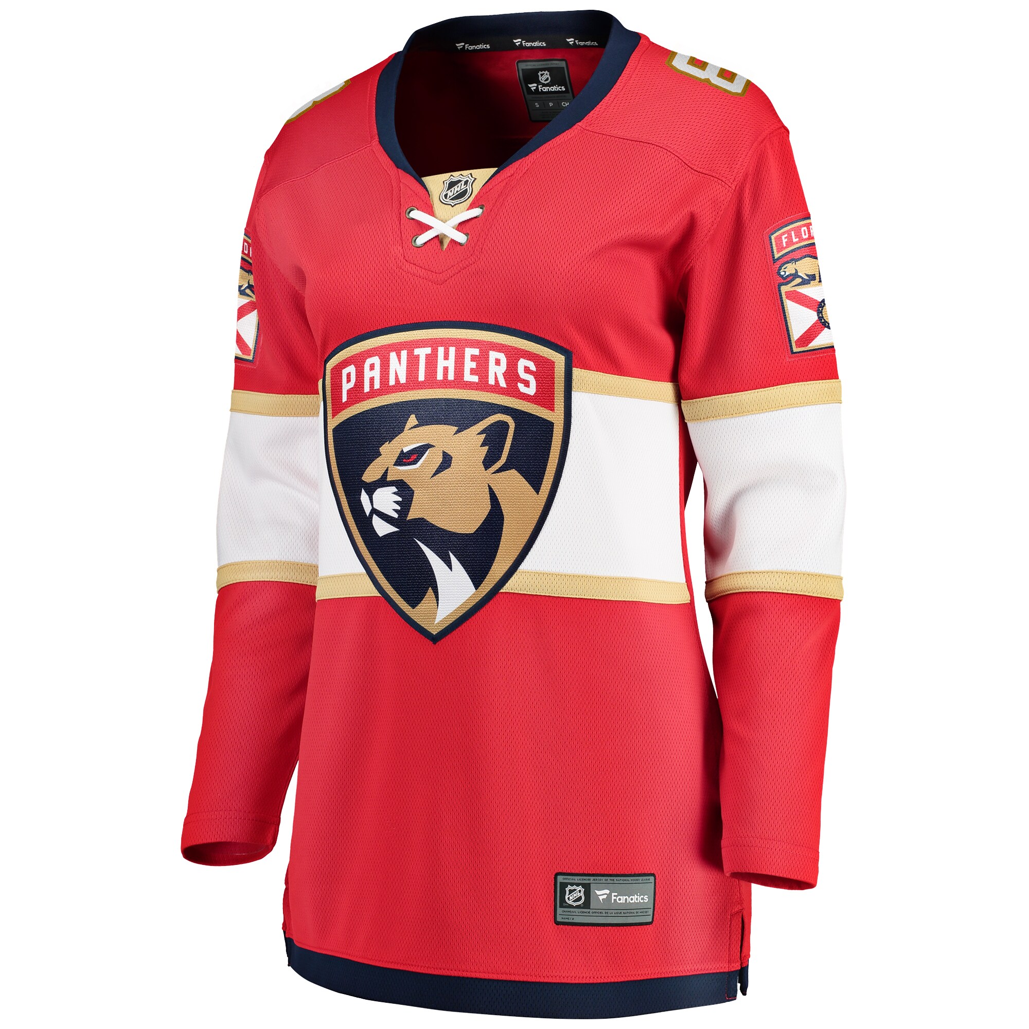 Florida Panthers Kyle Okposo Red Home Breakaway Player NHL Jersey Women's