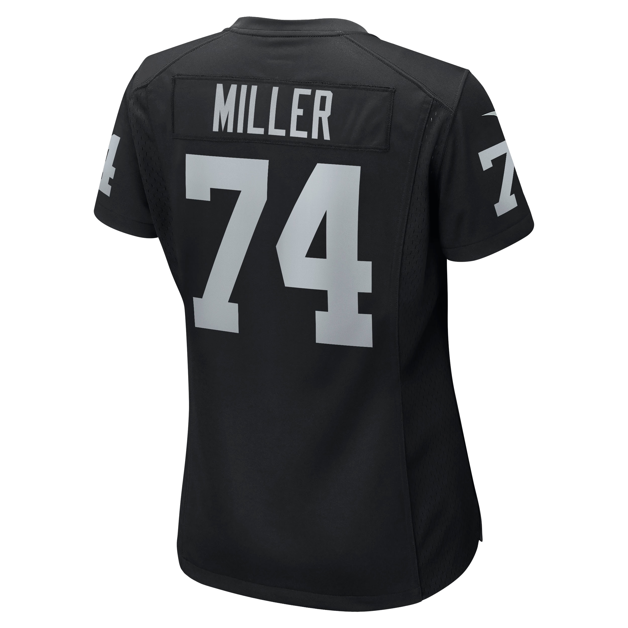 Las Vegas Raiders Kolton Miller Black Game NFL Jersey Women's