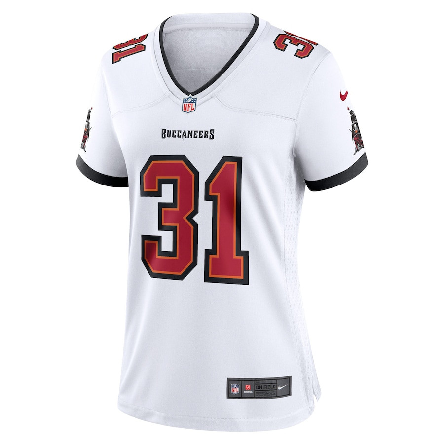 Antoine Winfield Jr. 31 Tampa Bay Buccaneers Game White NFL Jersey Women's