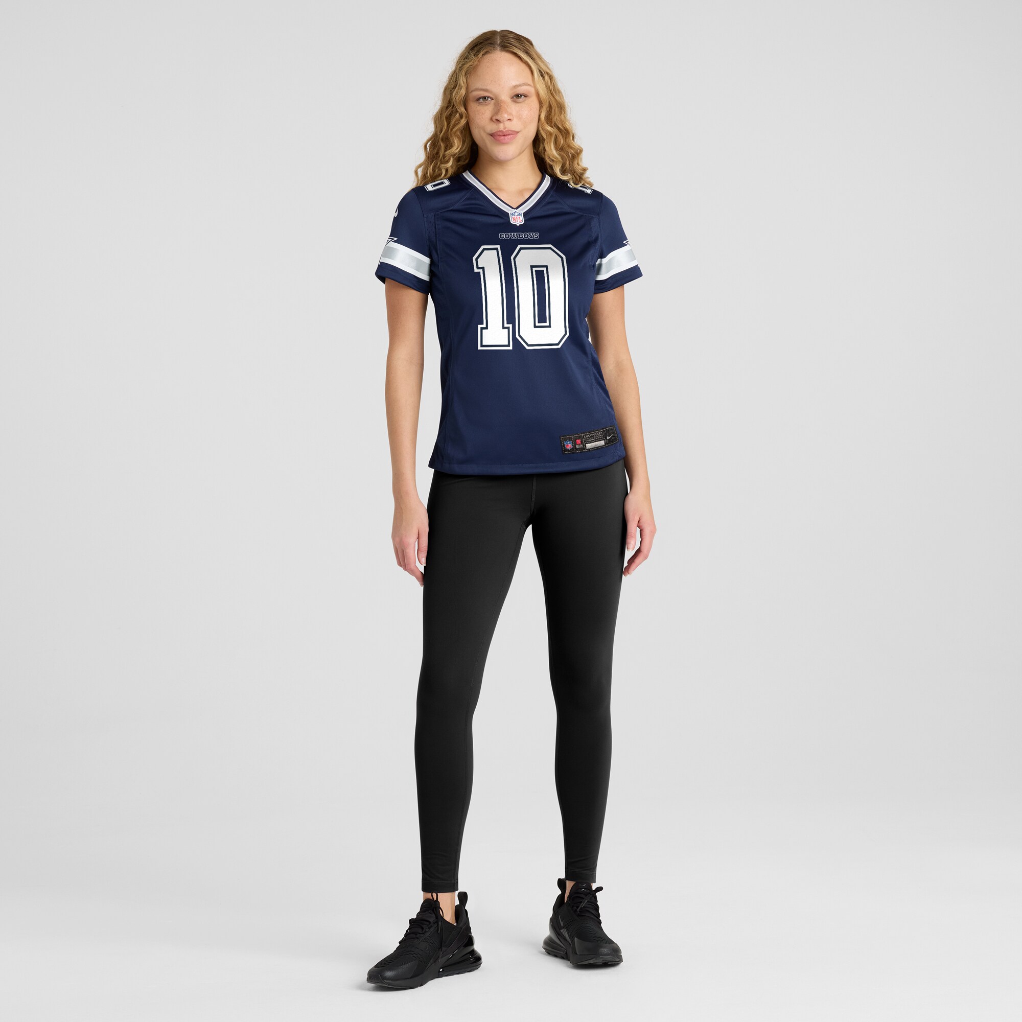 Dallas Cowboys Cooper Rush Navy Game Player NFL Jersey Women's
