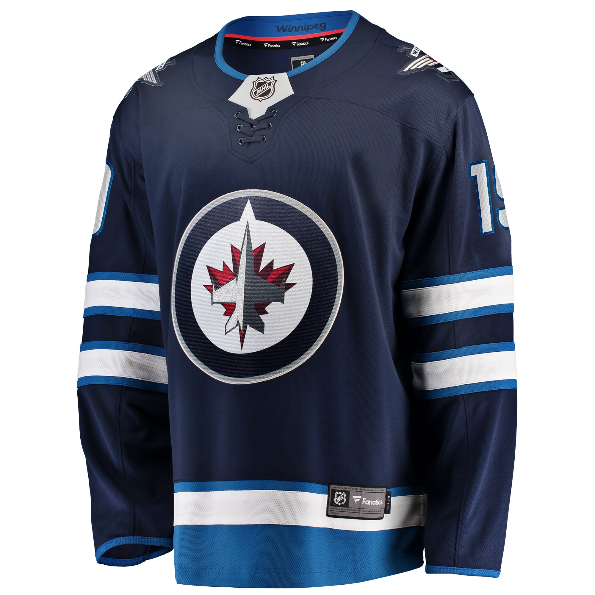 Winnipeg Jets David Gustafsson Navy Home Premier Breakaway Player NHL Jersey Men's