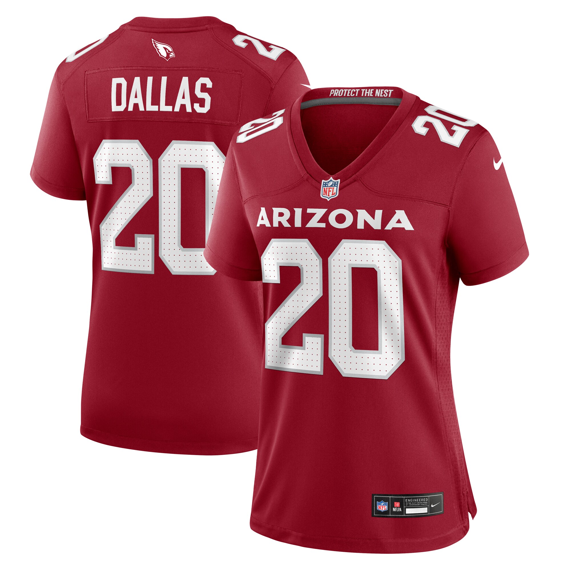 Arizona Cardinals DeeJay Dallas Cardinal Game NFL Jersey Women's
