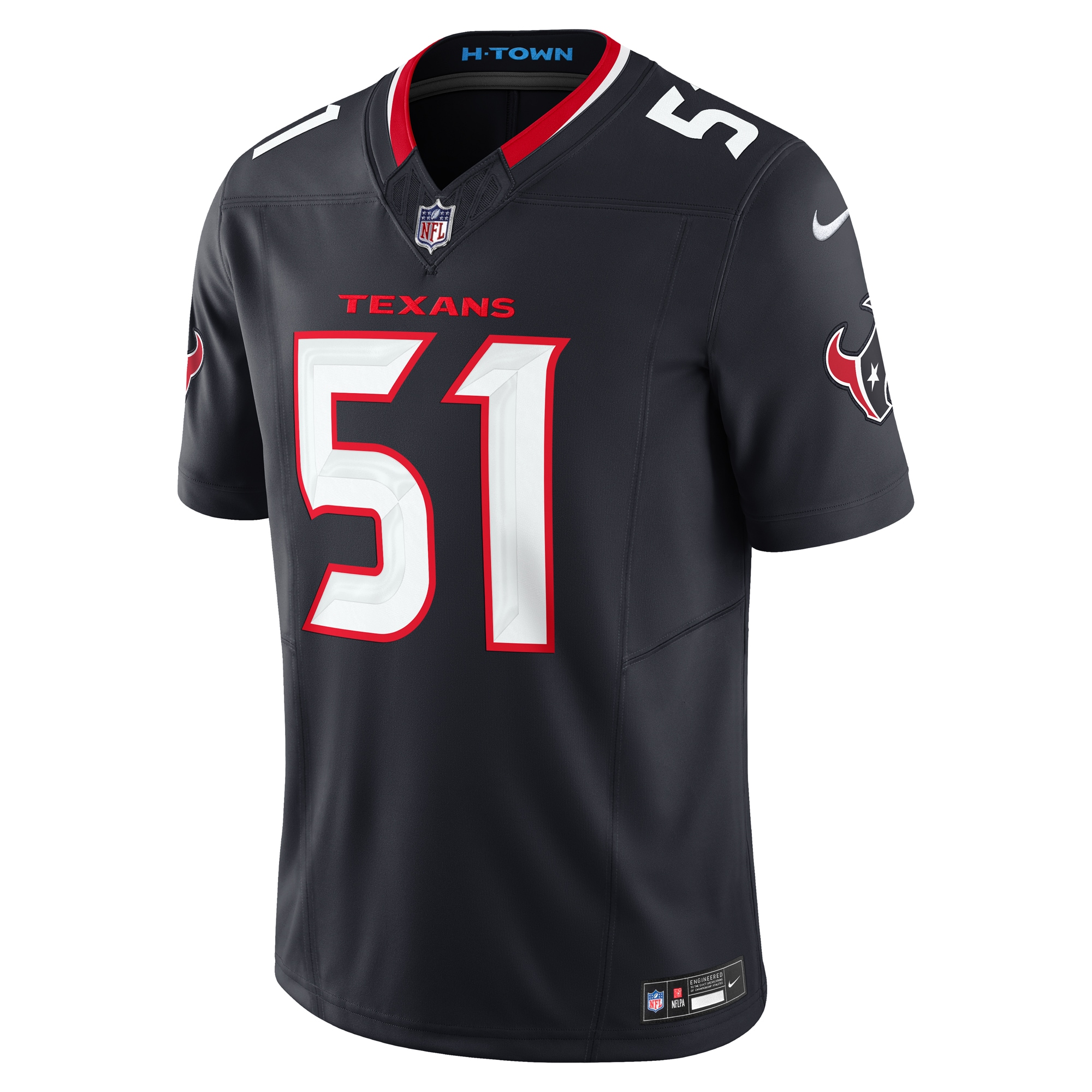 Houston Texans Will Anderson Jr. Navy Vapor F.U.S.E. Limited NFL Jersey Men's