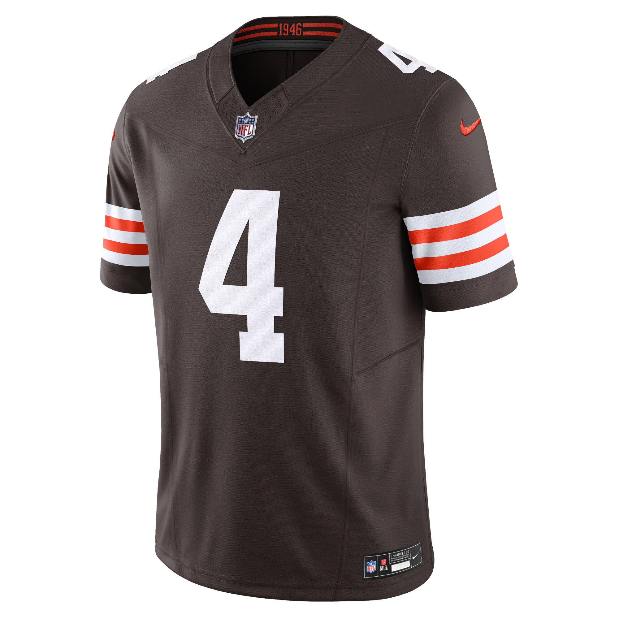 Cleveland Browns Deshaun Watson Brown Vapor F.U.S.E. Limited NFL Jersey Men's