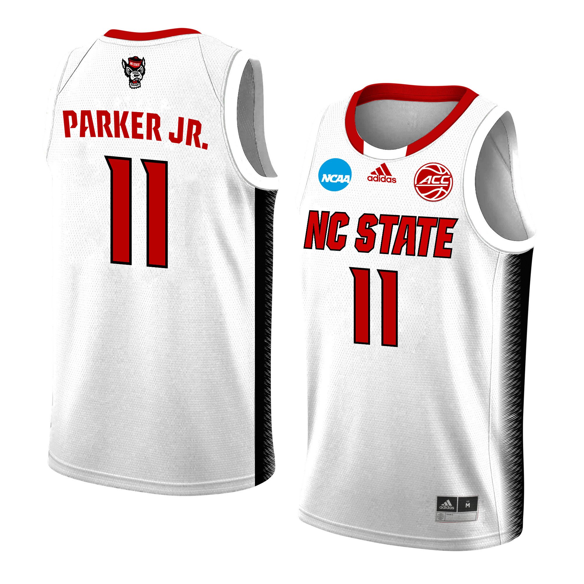 Dennis Parker Jr. 11 NC State Wolfpack 2024 White Unisex NCAA Jersey Unisex
