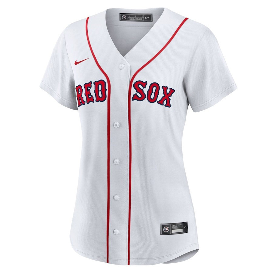 Enrique Hernandez 5 Boston Red Sox Home Player White MLB Jersey Women's