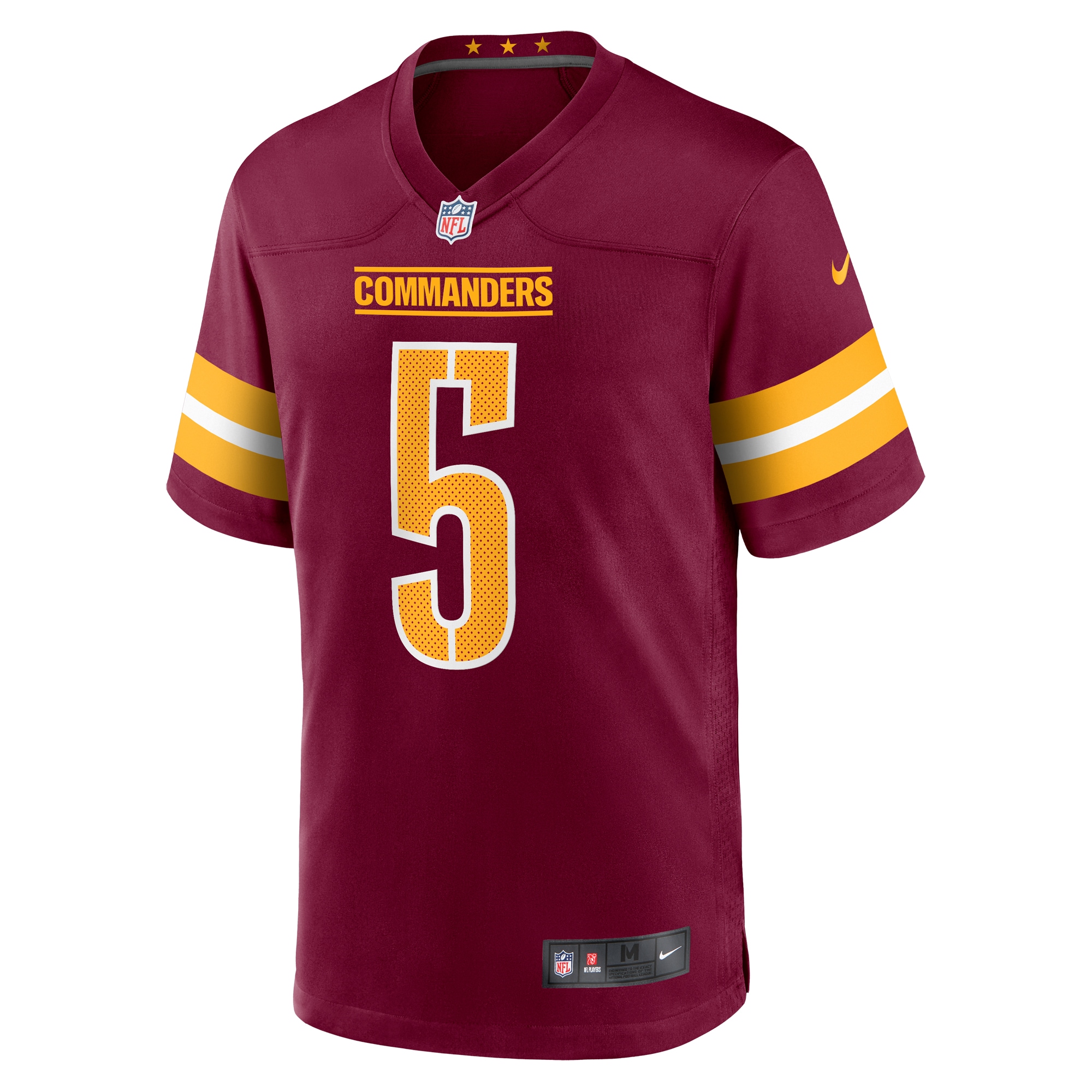 Washington Commanders Jayden Daniels Burgundy Player Game NFL Jersey Men's