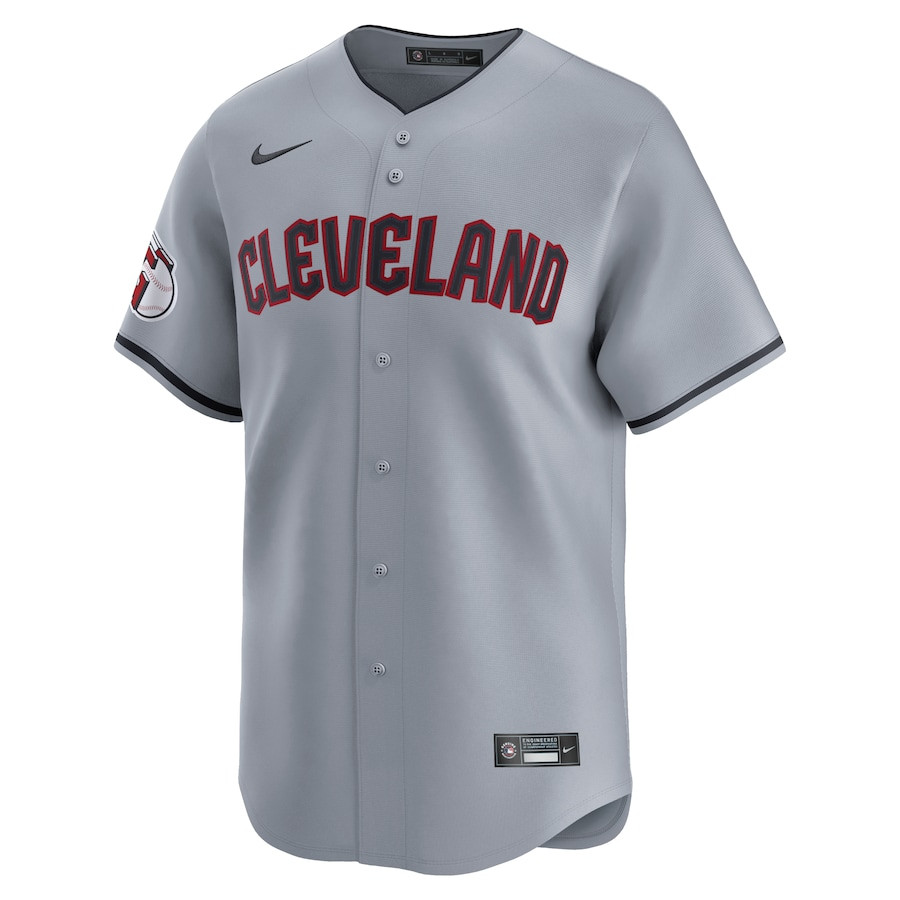 Cleveland Guardians Road Limited Gray MLB Jersey Men's