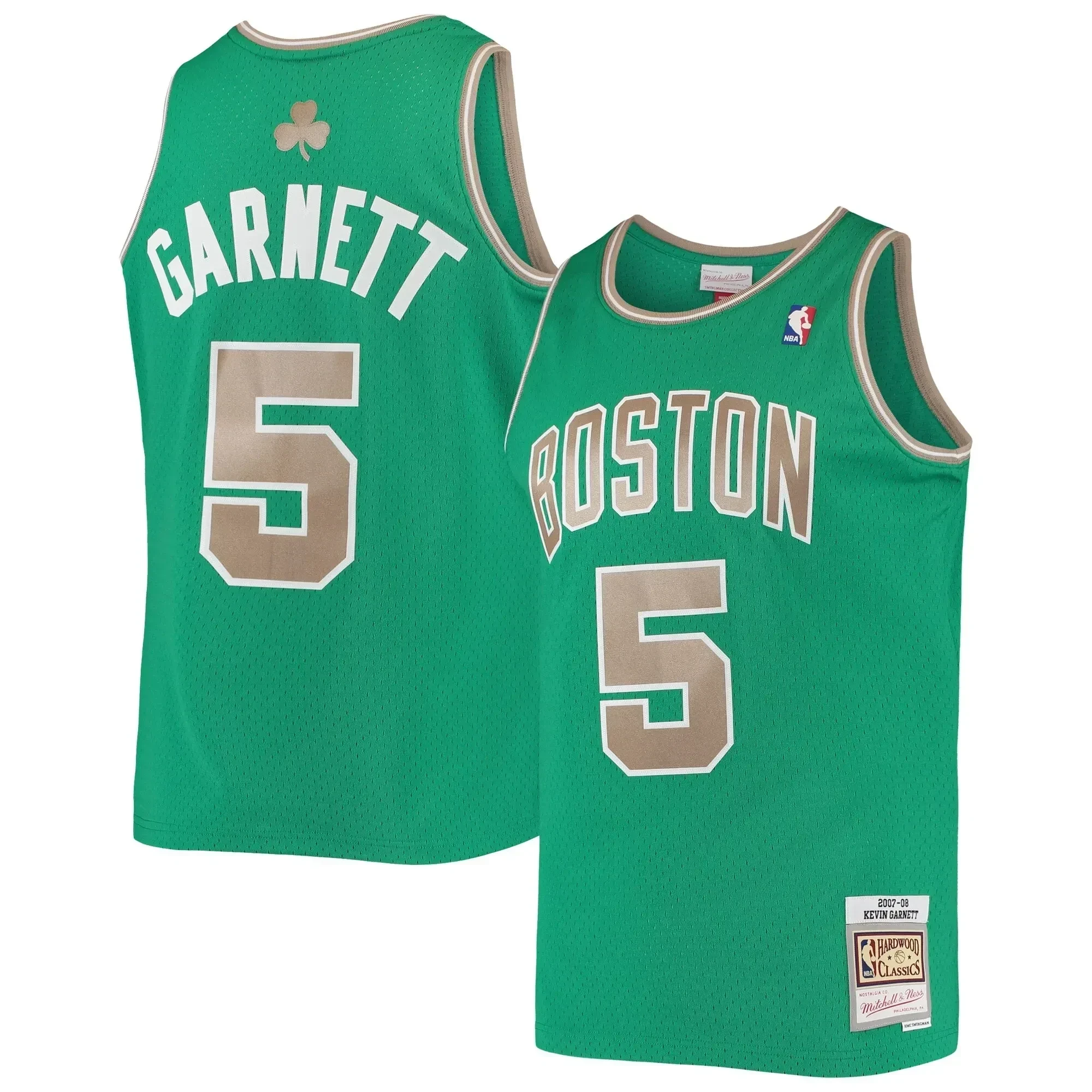Kevin Garnett Boston Celtics Mitchell Ness Hardwood Classics Swingman Kelly Green NBA Jersey Men's