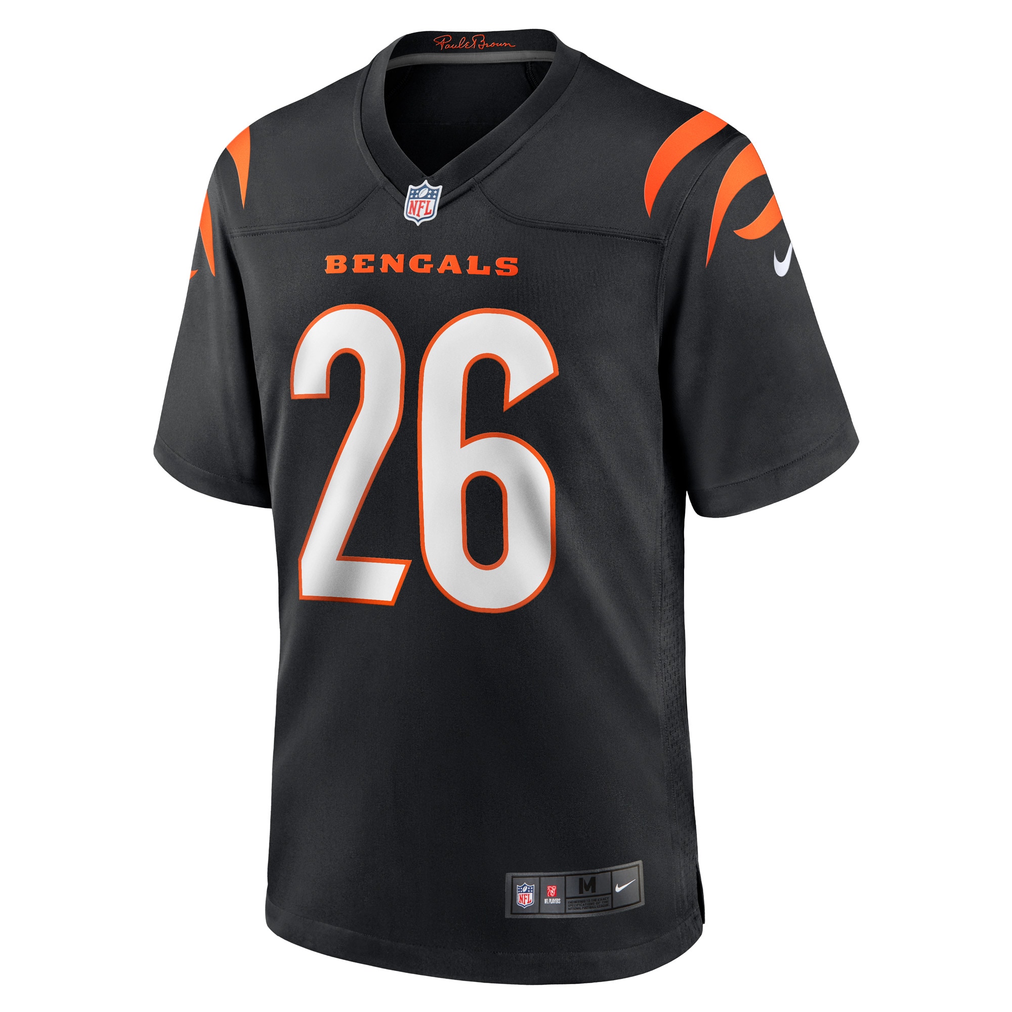 Cincinnati Bengals Tycen Anderson Black Game Player NFL Jersey Men's