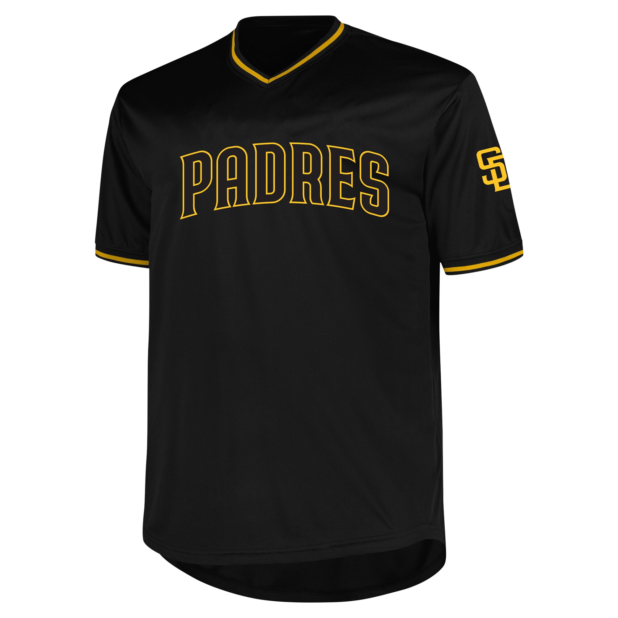 San Diego Padres Profile Black Big Tall Pop Fashion MLB Jersey Men's