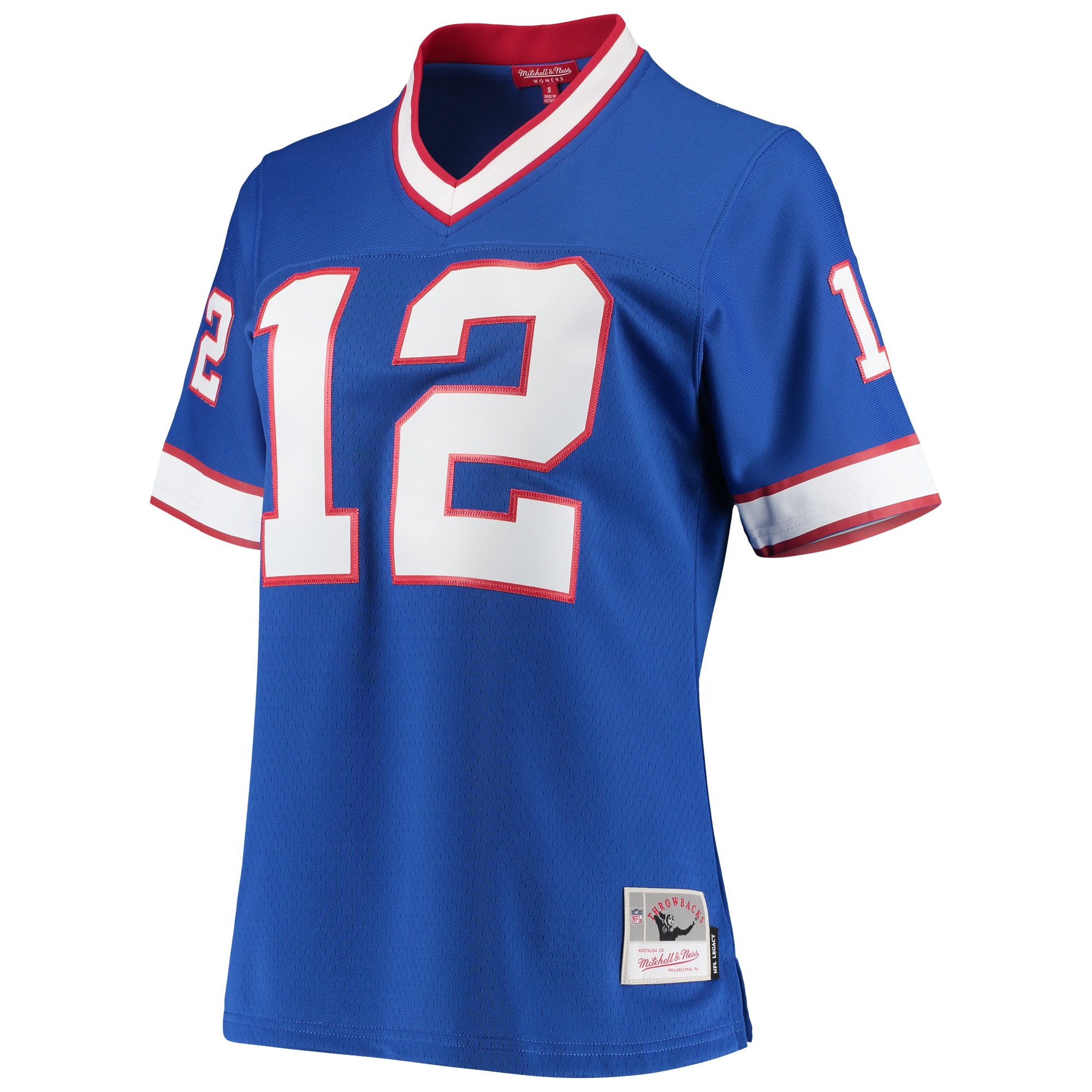 Buffalo Bills Jim Kelly Mitchell Ness Royal 1990 Legacy NFL Jersey Women's