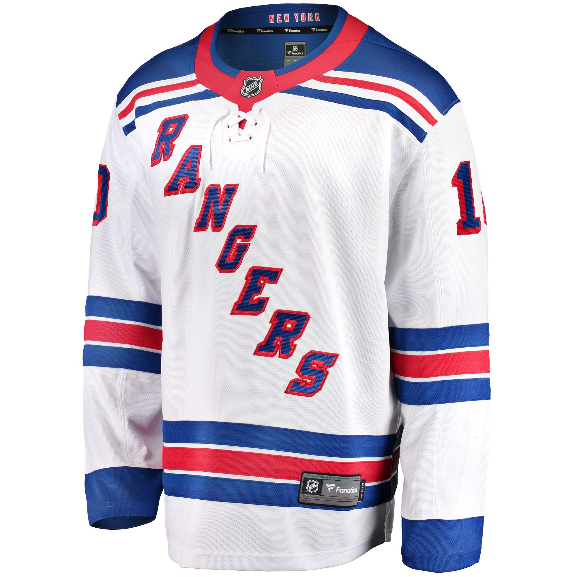 New York Rangers Artemi Panarin White Away Premier Breakaway Player NHL Jersey Men's