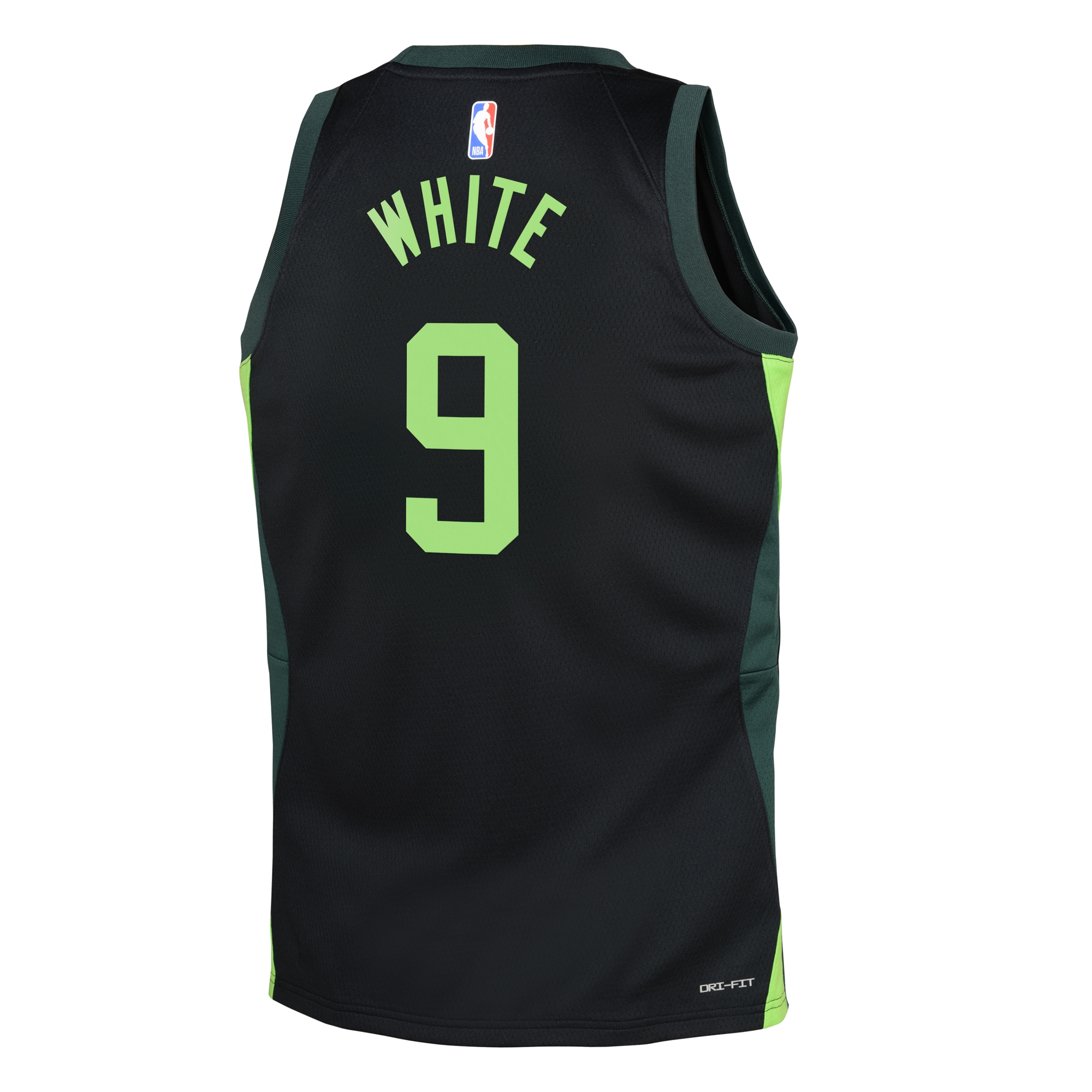 Boston Celtics City Edition Swingman 2024 Black Derric Whit NBA Jersey Youth