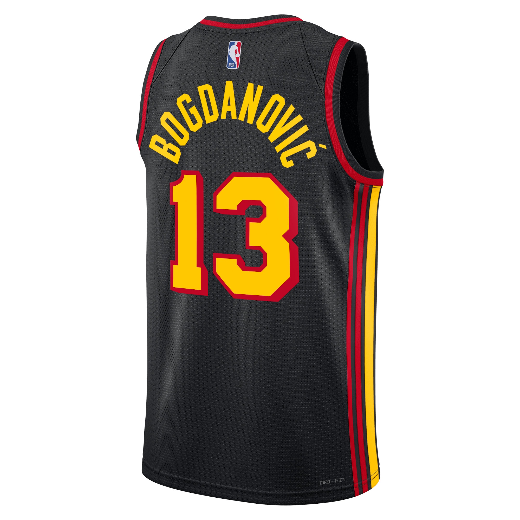 Atlanta Hawks Jordan Statement Edition Swingman Black Bogdan Bogdanovi Unisex NBA Jersey Unisex
