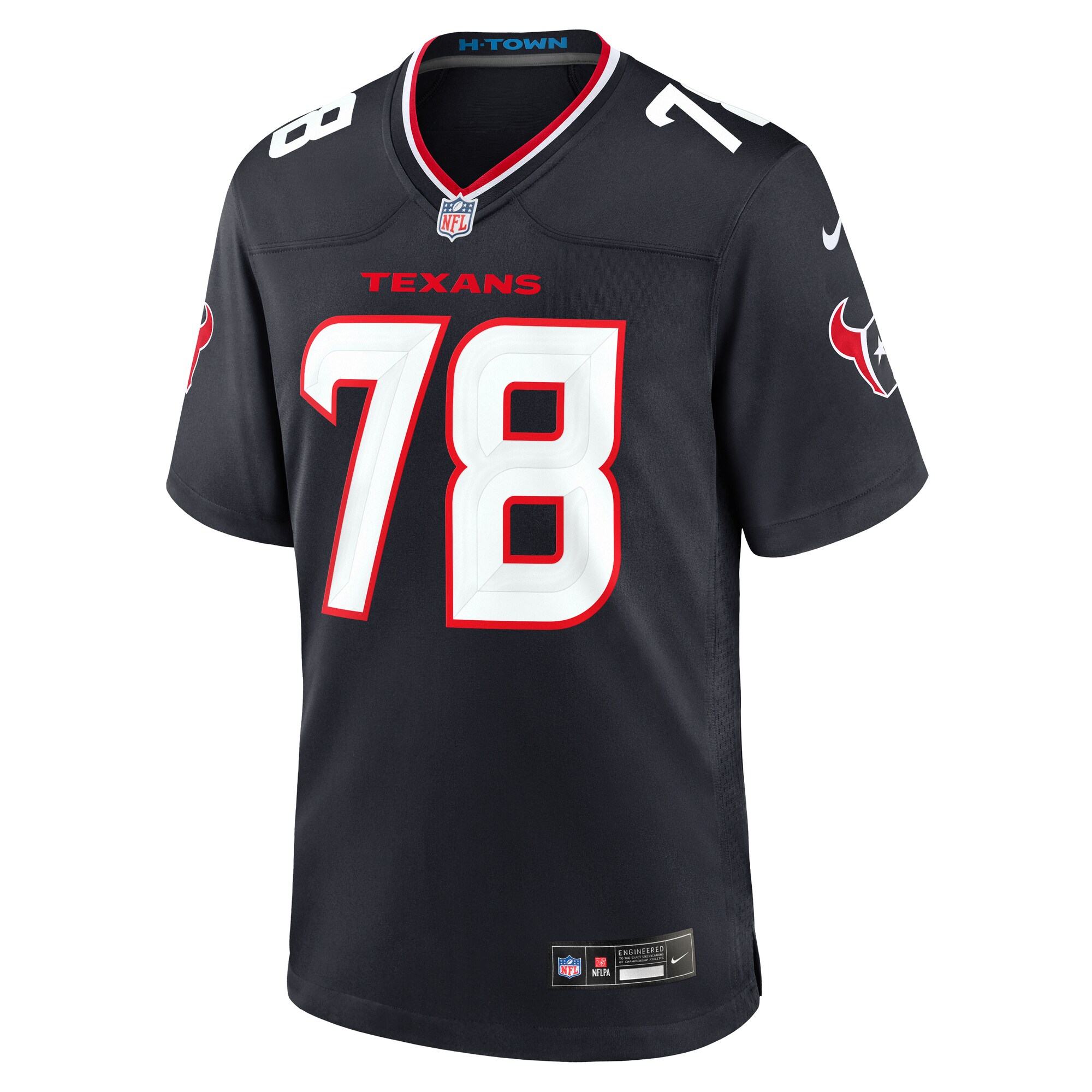 Houston Texans Laremy Tunsil Navy Team Game NFL Jersey Men's