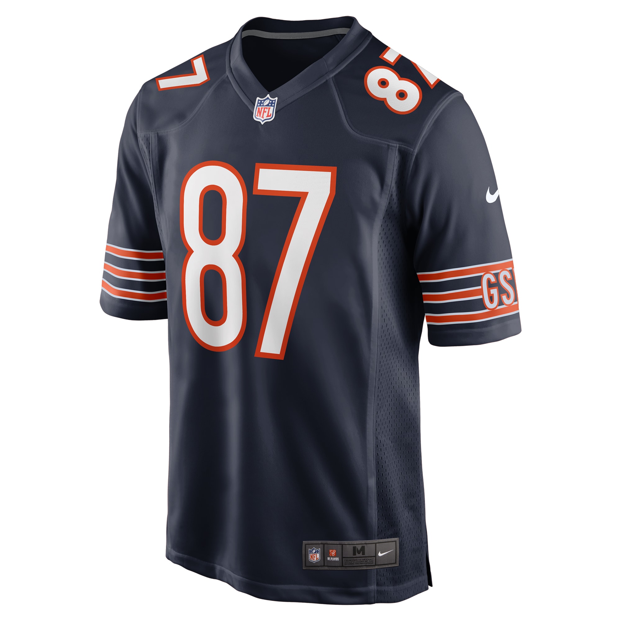 Chicago Bears Tommy Sweeney Navy Game NFL Jersey Men's