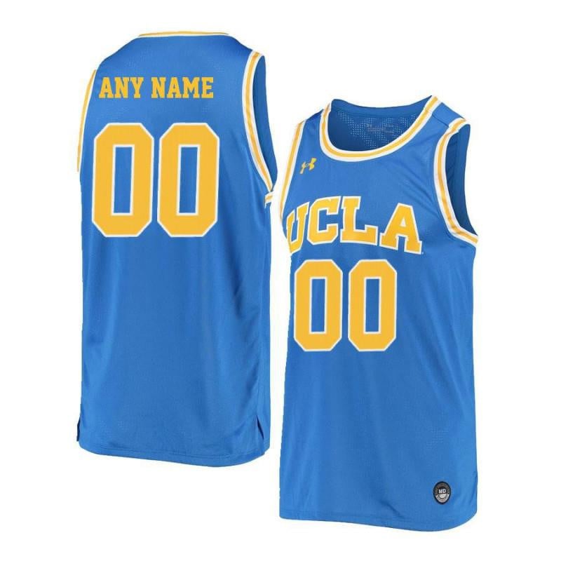 Elite Blue Retro UCLA Bruins Custom NCAA Jersey Men's