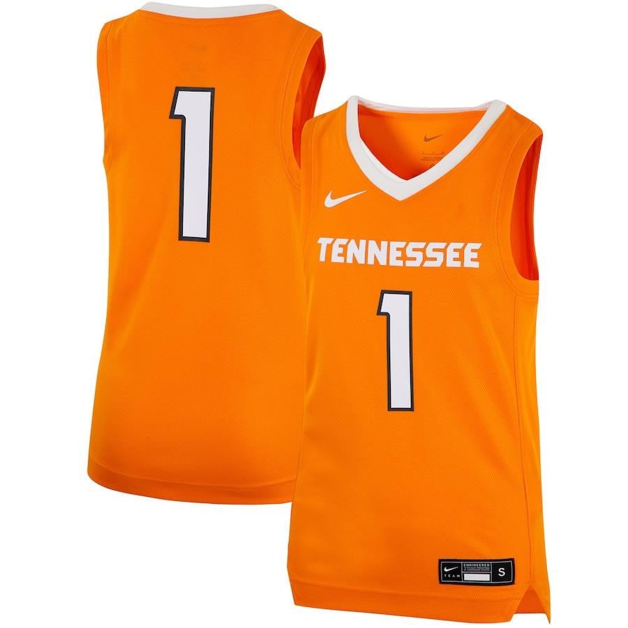 Tennessee Volunteer Team Tennessee Orange #1 NCAA Jersey Youth