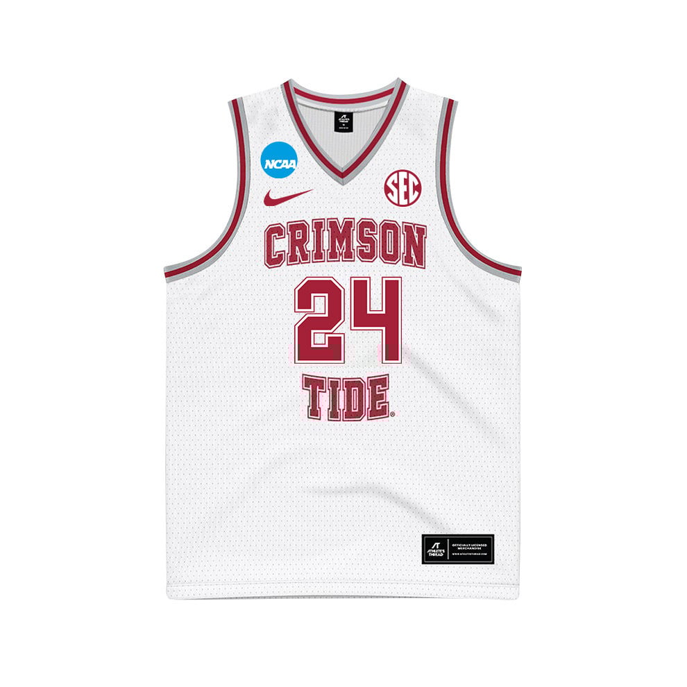 Sam Walters 24 Alabama Crimson Tide 2024 White Unisex NCAA Jersey Unisex