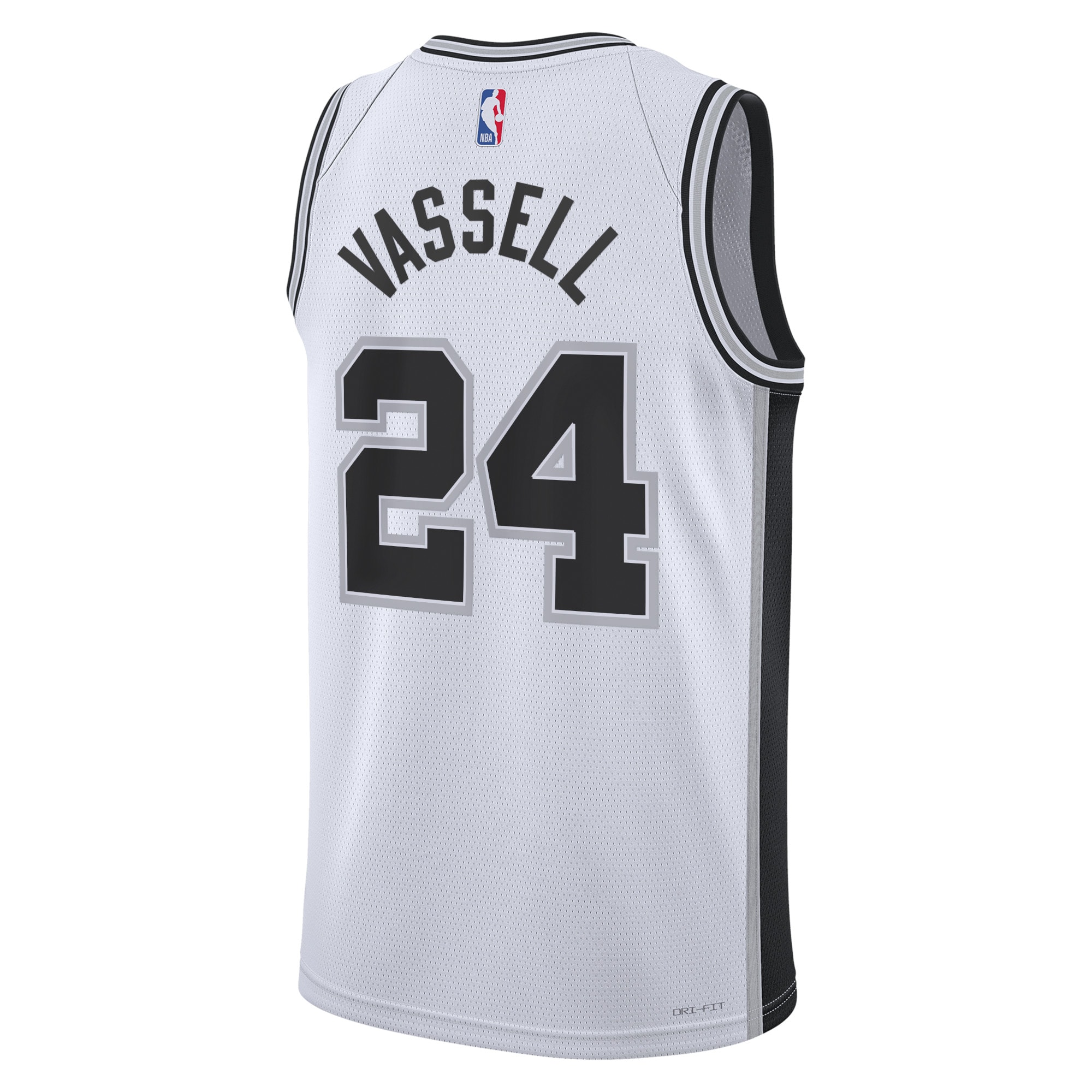 San Antonio Spurs Association Edition Swingman White Devin Vassel Unisex NBA Jersey Unisex