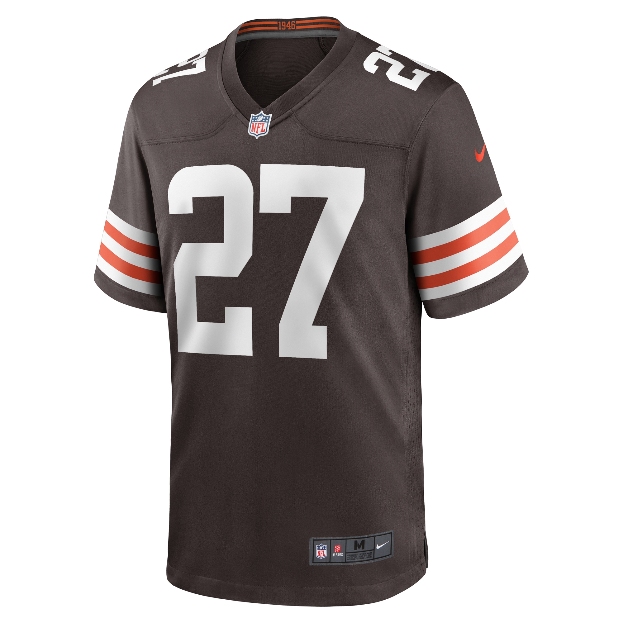Cleveland Browns Lorenzo Burns Brown Team Game NFL Jersey Men's
