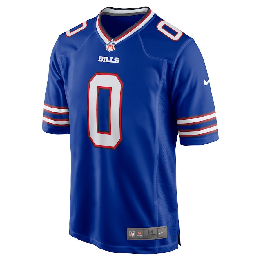 Nyheim Hines 0 Buffalo Bills Game Royal NFL Jersey Men's