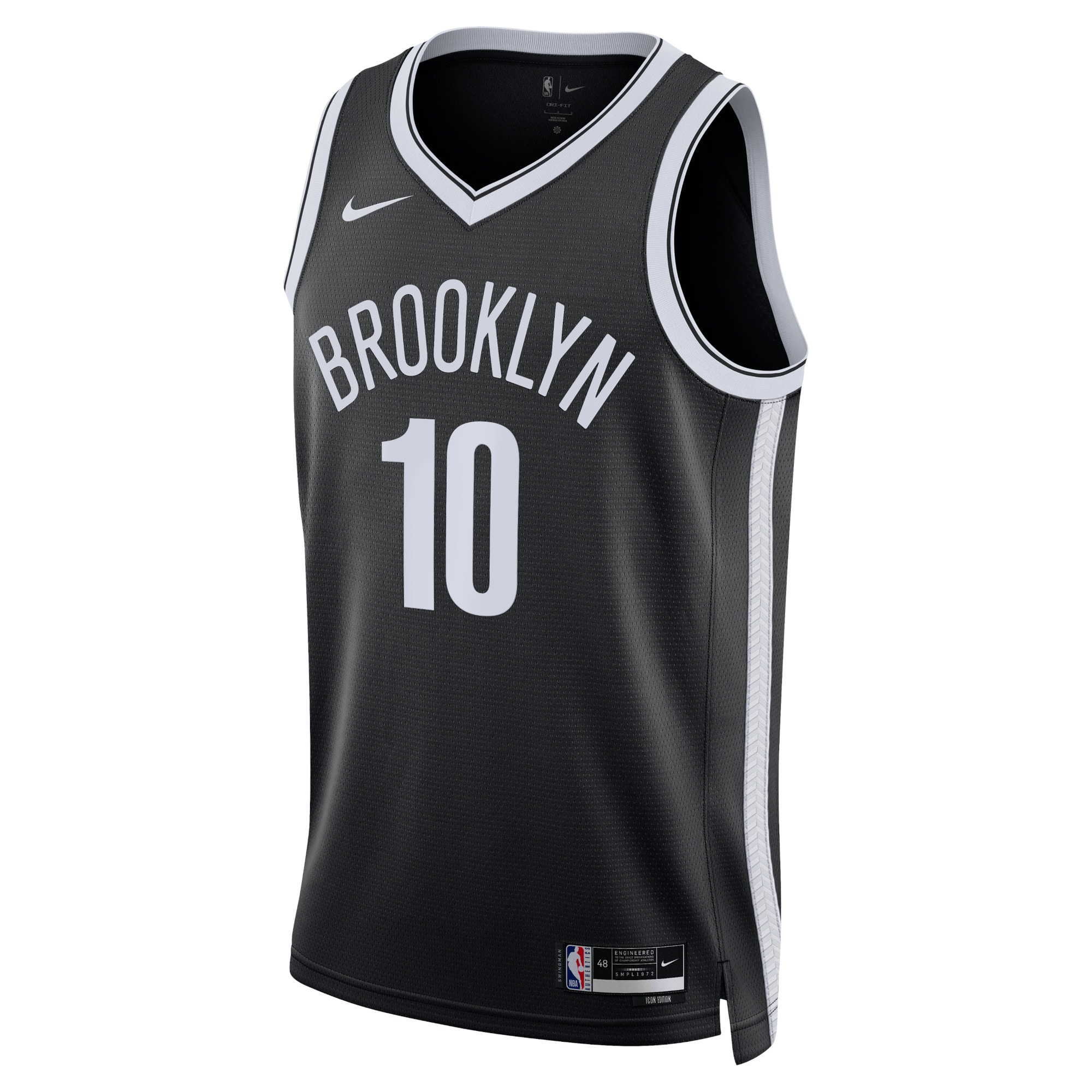Brooklyn Nets Icon Edition Swingman Black Ben Simmon Unisex NBA Jersey Unisex