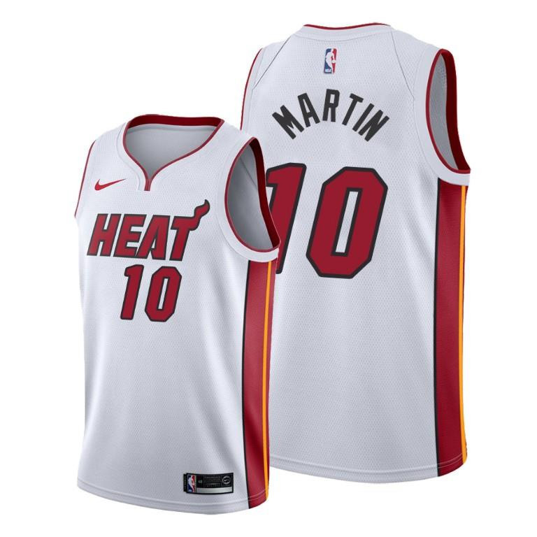 Caleb Martin 10 Miami Heat Association Editio White NBA Jersey Men's