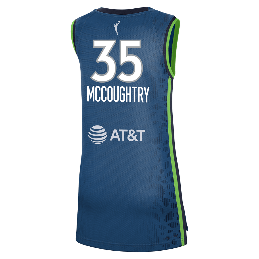 McCoughtry 35 Minnesota Timberwolves Lynx Explorer Blue NBA Jersey Men's