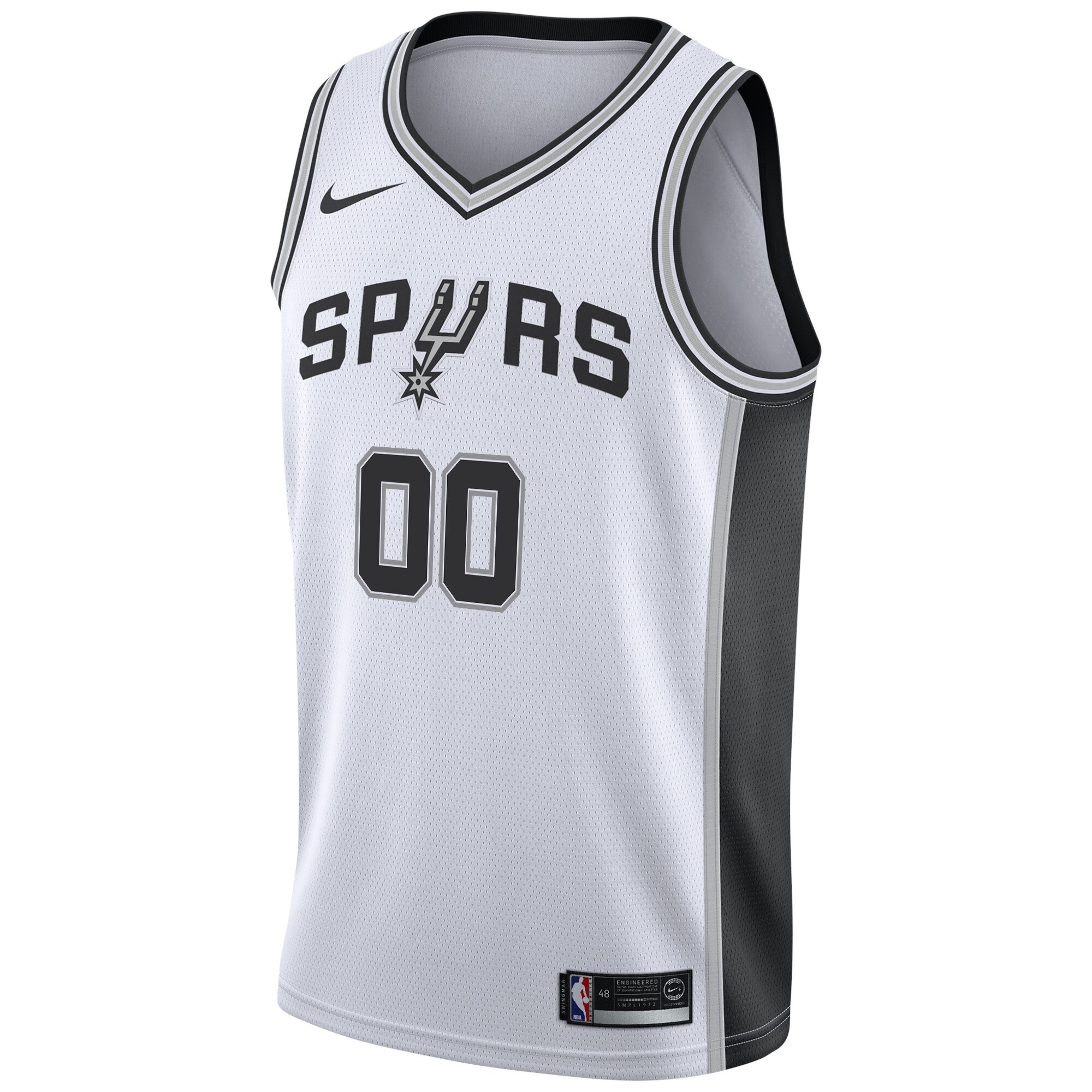 San Antonio Spurs Association Swingman Custom NBA Jersey Men's