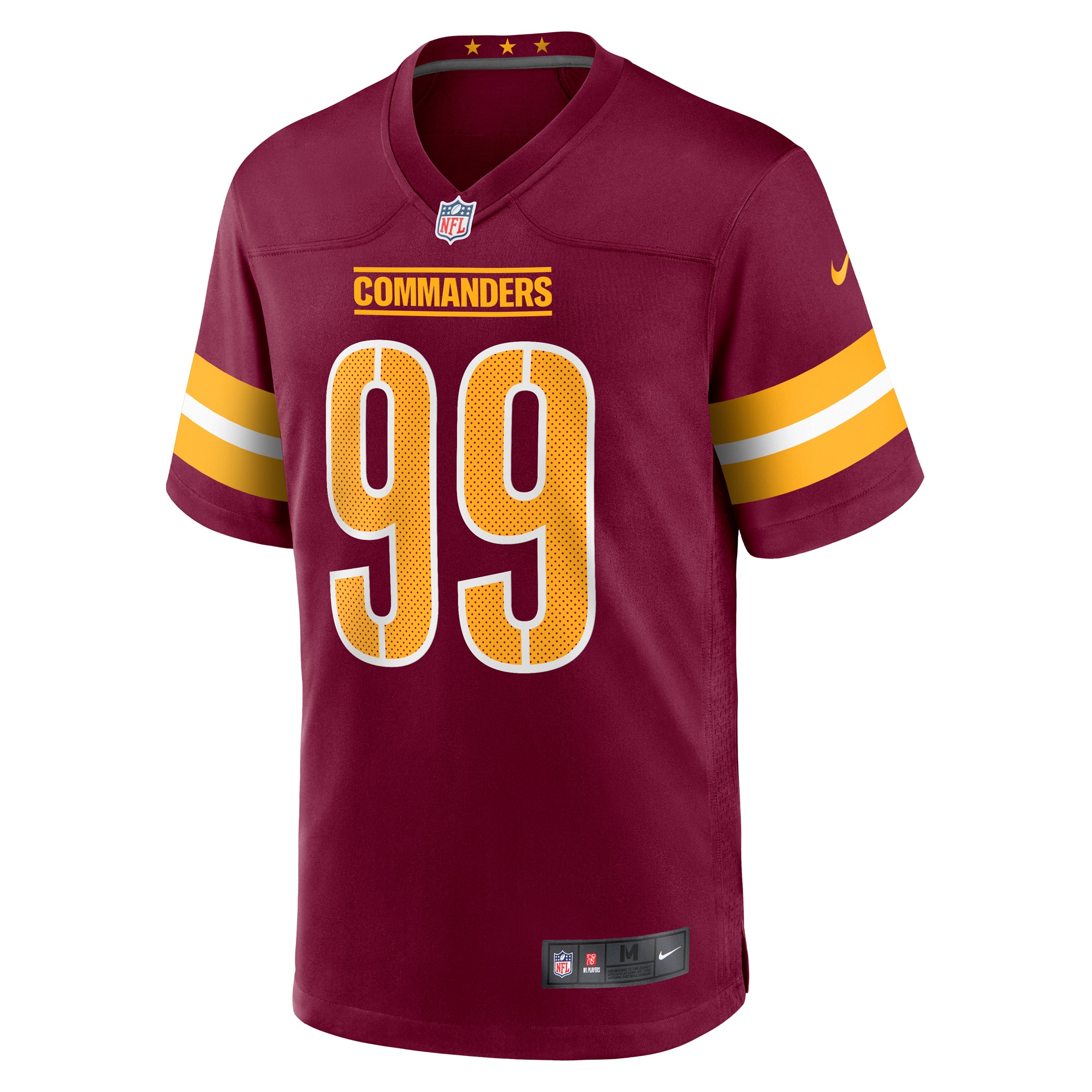 Washington Commanders Clelin Ferrell Burgundy Game NFL Jersey Men's