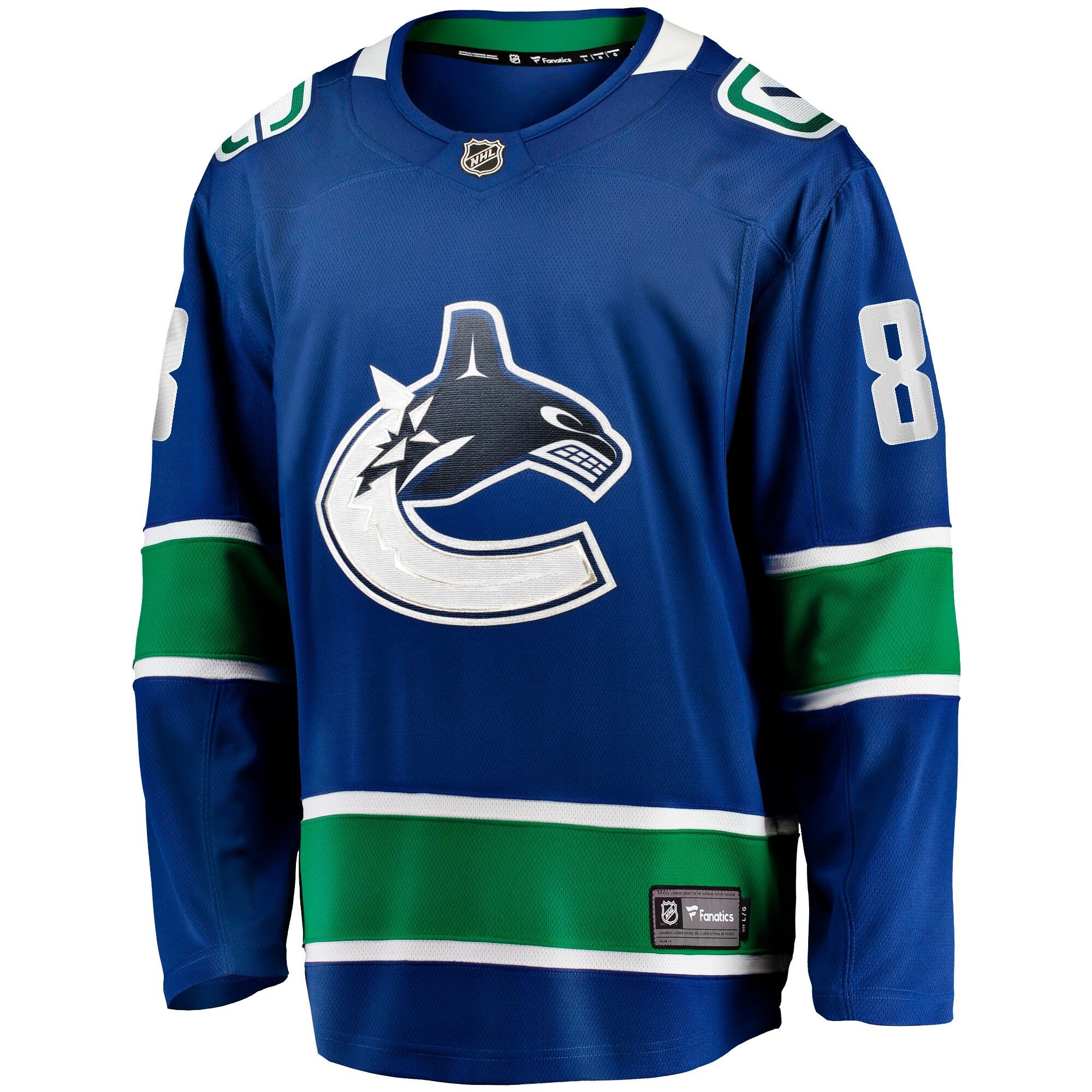 Vancouver Canucks Conor Garland Blue Home Breakaway NHL Jersey Men's