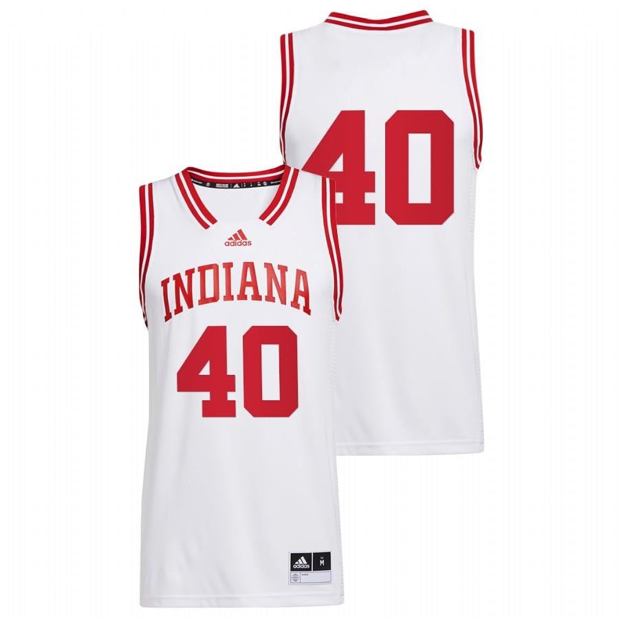 Cody Zeller 4 White Indiana Hoosiers Reverse Retro NCAA Jersey Men's