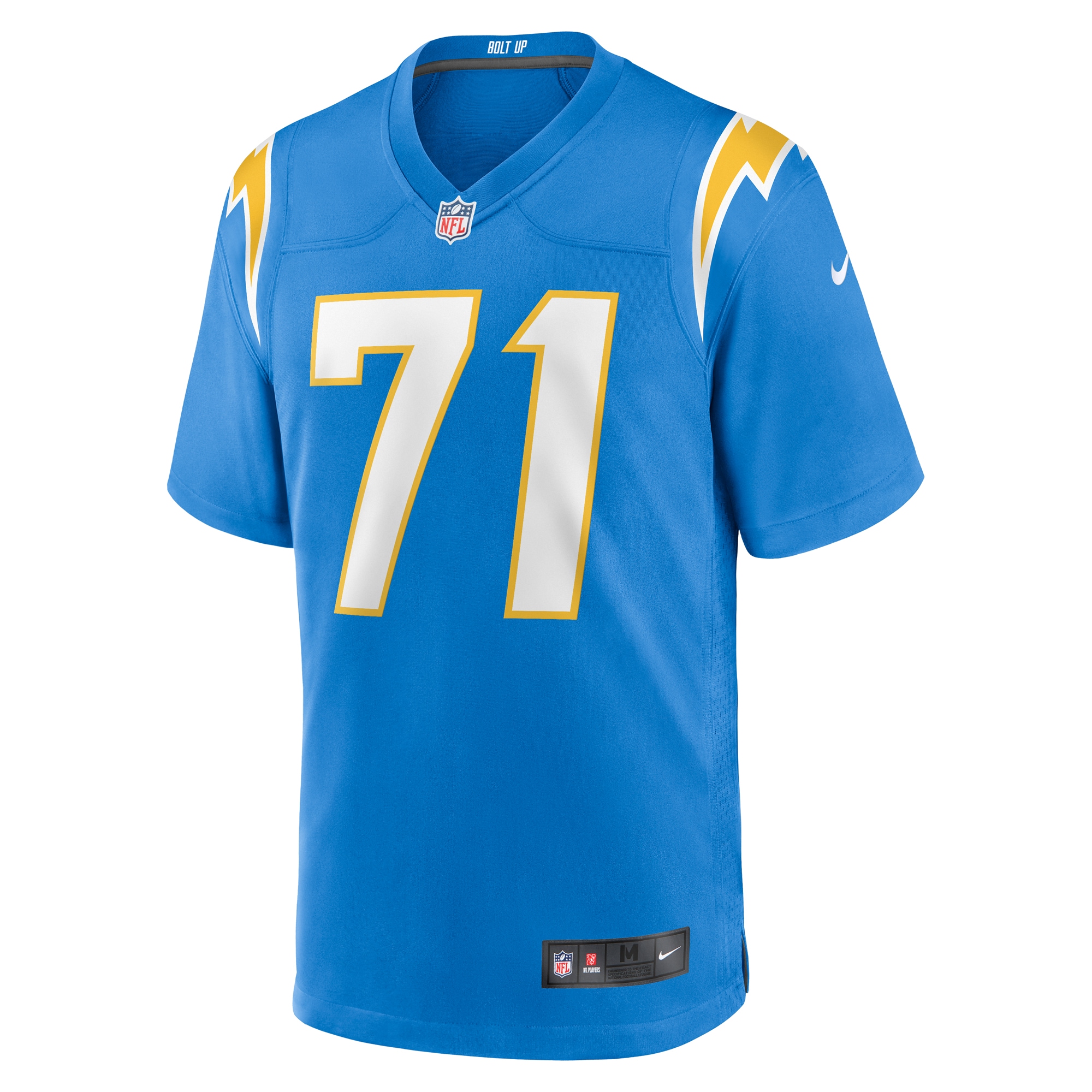 Los Angeles Chargers McFadden Powder Blue Team Game NFL Jersey Men's
