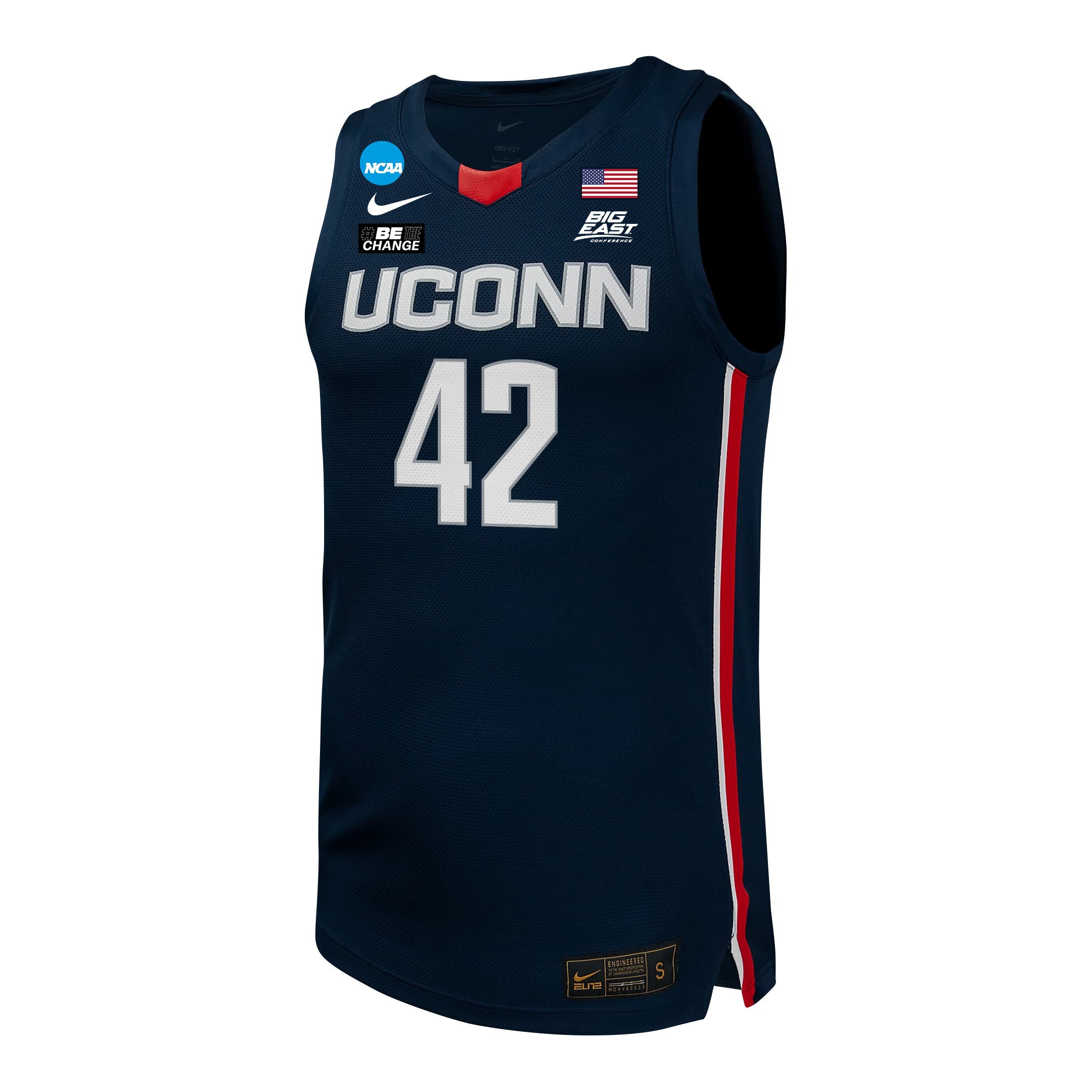 Amari DeBerry 42 UConn Huskies 2024 Navy Unisex NCAA Jersey Unisex